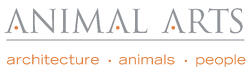Animal Arts Logo White 600dpi